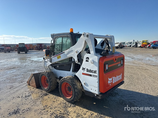 2016 Bobcat S570 Two-Speed Skid Steer Loader - Мини-погрузчик с бортовым поворотом: фото 2 2016 Bobcat S570 Two-Speed Skid Steer Loader - Мини-погрузчик с бортовым поворотом: фото 2