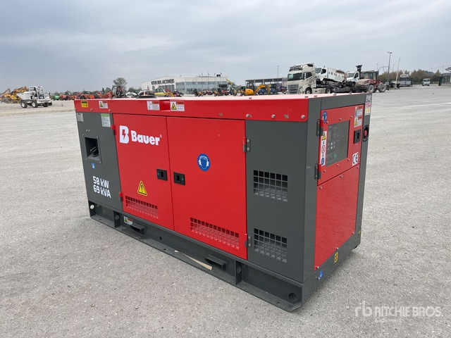 2025 Bauer GFS 50 ATS 50 kW / 62.5 kVA (Unused) Generator Set - Электрогенератор: фото 1 2025 Bauer GFS 50 ATS 50 kW / 62.5 kVA (Unused) Generator Set - Электрогенератор: фото 1