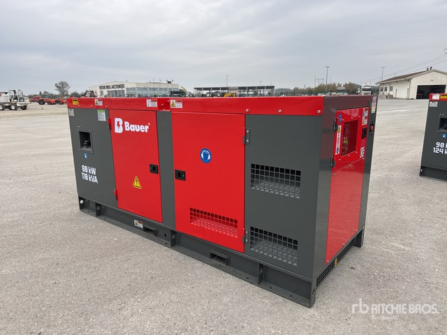 2025 Bauer GFS 80 ATS 80 kW / 100 kVA (Unused) Generator Set - Электрогенератор: фото 2 2025 Bauer GFS 80 ATS 80 kW / 100 kVA (Unused) Generator Set - Электрогенератор: фото 2