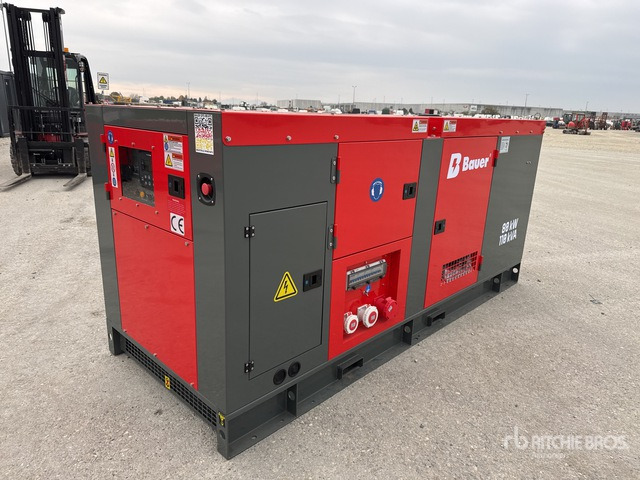 2025 Bauer GFS 80 ATS 80 kW / 100 kVA (Unused) Generator Set - Электрогенератор: фото 4 2025 Bauer GFS 80 ATS 80 kW / 100 kVA (Unused) Generator Set - Электрогенератор: фото 4