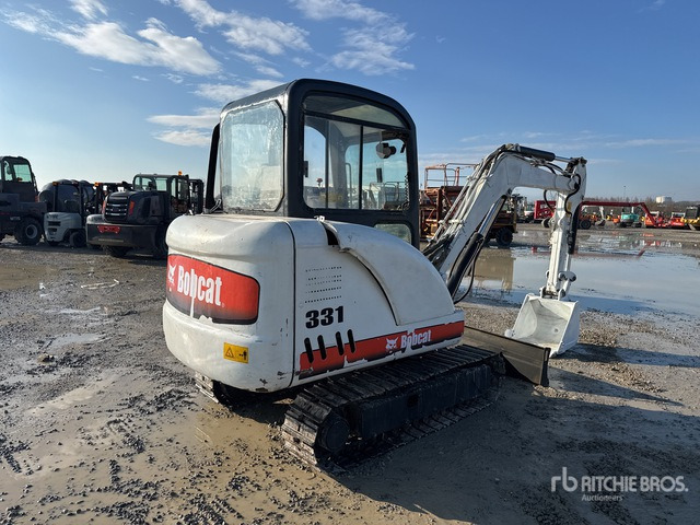 Bobcat 331G Mini Excavator: <6.6t - Мини-экскаватор: фото 3 Bobcat 331G Mini Excavator: <6.6t - Мини-экскаватор: фото 3