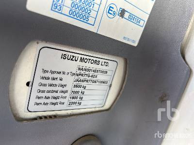 ISUZU NPR 775-5DX 2006 Bonfiglioli PL2300 710 kg on - Самосвал, Автоманипулятор: фото 5 ISUZU NPR 775-5DX 2006 Bonfiglioli PL2300 710 kg on - Самосвал, Автоманипулятор: фото 5