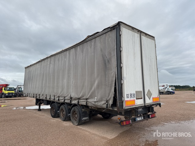 2003 Asca S319DB Tri/A Remorque A Rideaux Coulis ... Curtain Side Trailer - Тентованный полуприцеп: фото 3 2003 Asca S319DB Tri/A Remorque A Rideaux Coulis ... Curtain Side Trailer - Тентованный полуприцеп: фото 3