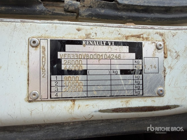 2003 Renault Kerax 380 Camion Plateau Avec Grue Flatbed Truck with Crane - Грузовик бортовой/ Платформа, Автоманипулятор: фото 1 2003 Renault Kerax 380 Camion Plateau Avec Grue Flatbed Truck with Crane - Грузовик бортовой/ Платформа, Автоманипулятор: фото 1