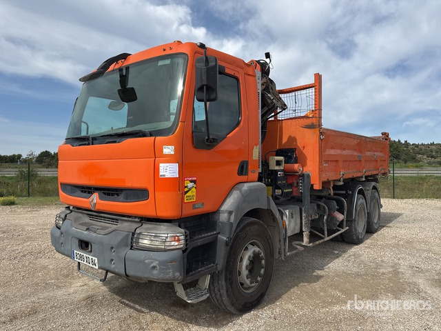 2004 Renault Kerax 420 dci 2003 Palfinger PK15500 5500 kg ... Dump Truck with Crane - Самосвал, Автоманипулятор: фото 2 2004 Renault Kerax 420 dci 2003 Palfinger PK15500 5500 kg ... Dump Truck with Crane - Самосвал, Автоманипулятор: фото 2