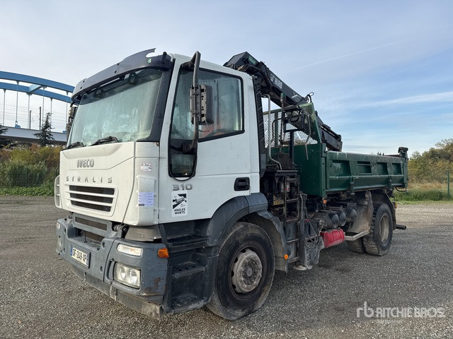 2005 Iveco Stralis 310 2004 Hiab 102XS-2B 3800 kg Arti ... Dump Truck with Crane - Самосвал: фото 2 2005 Iveco Stralis 310 2004 Hiab 102XS-2B 3800 kg Arti ... Dump Truck with Crane - Самосвал: фото 2