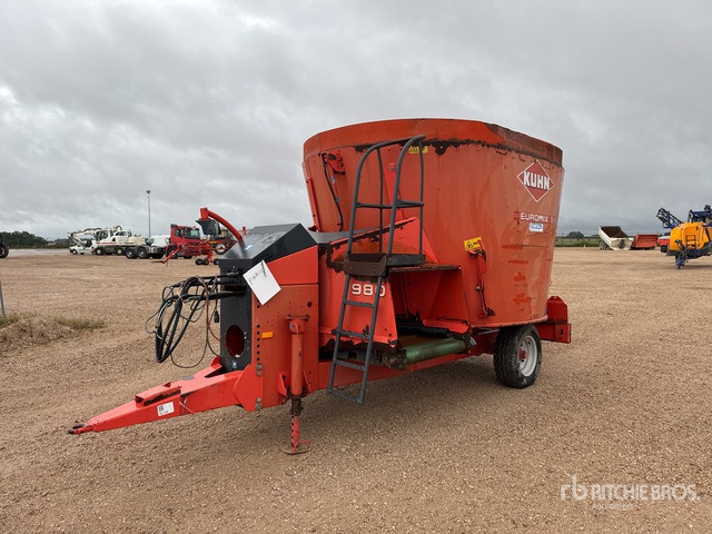 2006 Kuhn Euromix I 980 Melangeuse Distributrice Livestock Feeder - Кормораздатчик: фото 2 2006 Kuhn Euromix I 980 Melangeuse Distributrice Livestock Feeder - Кормораздатчик: фото 2