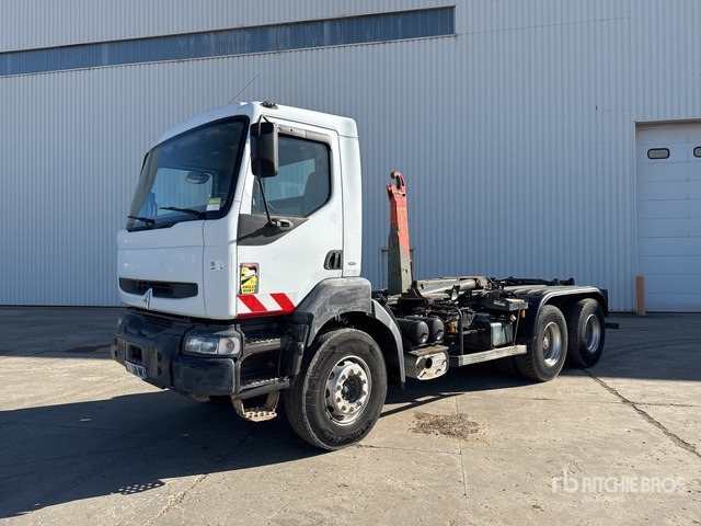 2006 Renault Kerax 420dCi 6x4 Camion Ampliroll 6x4 Roll-Off Truck - Крюковой мультилифт: фото 1 2006 Renault Kerax 420dCi 6x4 Camion Ampliroll 6x4 Roll-Off Truck - Крюковой мультилифт: фото 1