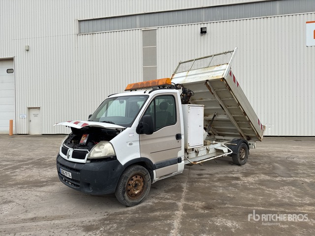 2006 Renault Master dCi 120 2014 HMF 152T2 12V 830 kg on 4x ... Dump Truck with Crane - Самосвал: фото 3 2006 Renault Master dCi 120 2014 HMF 152T2 12V 830 kg on 4x ... Dump Truck with Crane - Самосвал: фото 3