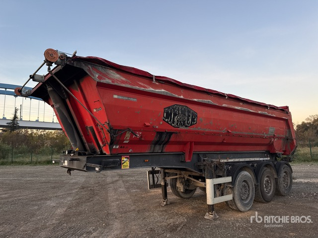 2007 Meiller SHL335 Tri/A Semi-Remorque Benne 3 Essieux End Dump Trailer - Самосвальный прицеп: фото 1 2007 Meiller SHL335 Tri/A Semi-Remorque Benne 3 Essieux End Dump Trailer - Самосвальный прицеп: фото 1