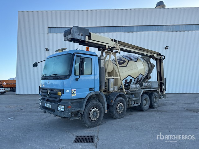 2007 Mercedes-Benz Actros 3236 8x4 Camion Toupie 8x4 Mixer Truck - Автобетоносмеситель: фото 1 2007 Mercedes-Benz Actros 3236 8x4 Camion Toupie 8x4 Mixer Truck - Автобетоносмеситель: фото 1