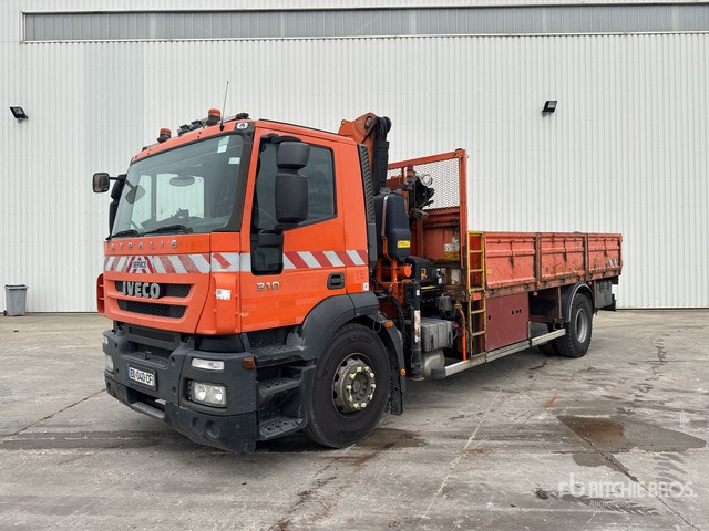 2008 Iveco Stralis 310 2007 Fassi F130A-21 5730 kg on ... Flatbed Truck with Crane - Грузовик бортовой/ Платформа, Автоманипулятор: фото 2 2008 Iveco Stralis 310 2007 Fassi F130A-21 5730 kg on ... Flatbed Truck with Crane - Грузовик бортовой/ Платформа, Автоманипулятор: фото 2