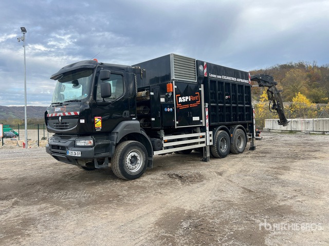 2008 Renault Kerax 450DXi MTS on 6x4 Camion Aspiratrice 6x4 Vacuum Excavator Truck - Ассенизатор: фото 1 2008 Renault Kerax 450DXi MTS on 6x4 Camion Aspiratrice 6x4 Vacuum Excavator Truck - Ассенизатор: фото 1