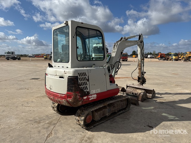 2008 Takeuchi TB125 Mini-Pelle Mini Excavator: <6.6t - Мини-экскаватор: фото 4 2008 Takeuchi TB125 Mini-Pelle Mini Excavator: <6.6t - Мини-экскаватор: фото 4