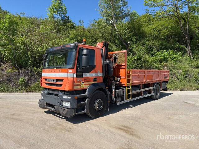 2009 Iveco Stralis 310 2009 Fassi F130A21 on 4x2 Camio ... Flatbed Truck with Crane - Грузовик бортовой/ Платформа, Автоманипулятор: фото 2 2009 Iveco Stralis 310 2009 Fassi F130A21 on 4x2 Camio ... Flatbed Truck with Crane - Грузовик бортовой/ Платформа, Автоманипулятор: фото 2