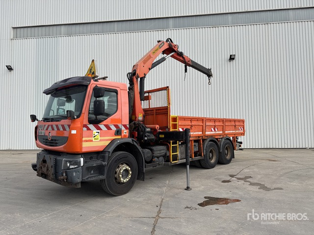2009 Renault Premium 2008 Palfinger PK15500 5750 kg ... Flatbed Truck with Crane - Грузовик бортовой/ Платформа, Автоманипулятор: фото 3 2009 Renault Premium 2008 Palfinger PK15500 5750 kg ... Flatbed Truck with Crane - Грузовик бортовой/ Платформа, Автоманипулятор: фото 3