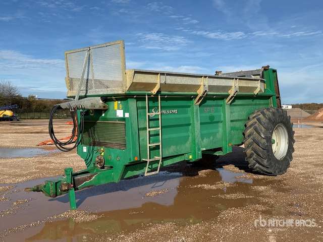 2011 Samson SP 15 8 m S/A Epandeur A Fumier Sur E ... Manure Spreader - Навозоразбрасыватель: фото 2 2011 Samson SP 15 8 m S/A Epandeur A Fumier Sur E ... Manure Spreader - Навозоразбрасыватель: фото 2