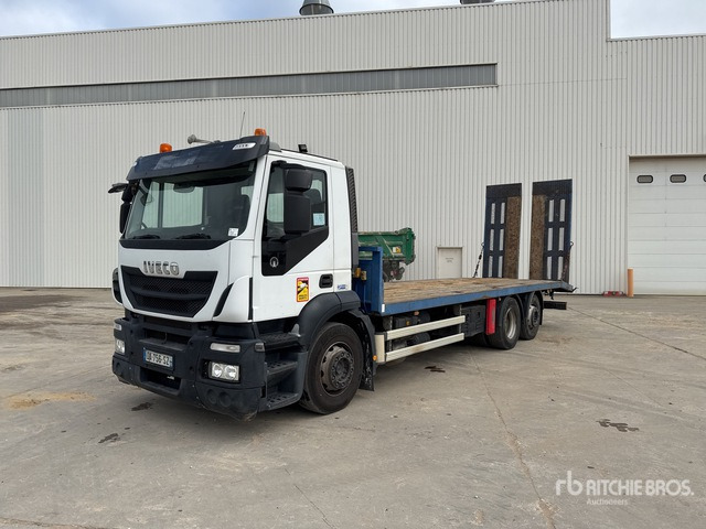 2013 Iveco 6x2 Camion Plateau Flatbed Truck - Автовоз: фото 1 2013 Iveco 6x2 Camion Plateau Flatbed Truck - Автовоз: фото 1