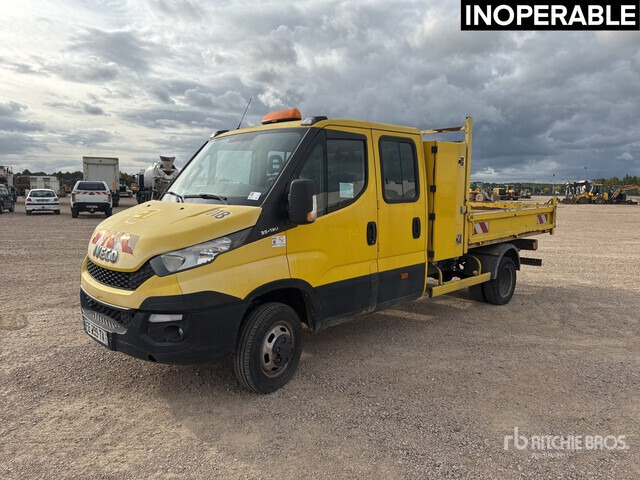 2016 Iveco 35-130 4x2 Camion Benne (Inoperable) S/A Dump Truck - Малотоннажный самосвал, Грузопассажирский фургон: фото 1 2016 Iveco 35-130 4x2 Camion Benne (Inoperable) S/A Dump Truck - Малотоннажный самосвал, Грузопассажирский фургон: фото 1