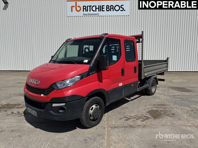 2016 Iveco 35-130 Camion Benne (Inoperable) Dump Truck: Light Duty - Малотоннажный самосвал, Грузопассажирский фургон: фото 2 2016 Iveco 35-130 Camion Benne (Inoperable) Dump Truck: Light Duty - Малотоннажный самосвал, Грузопассажирский фургон: фото 2