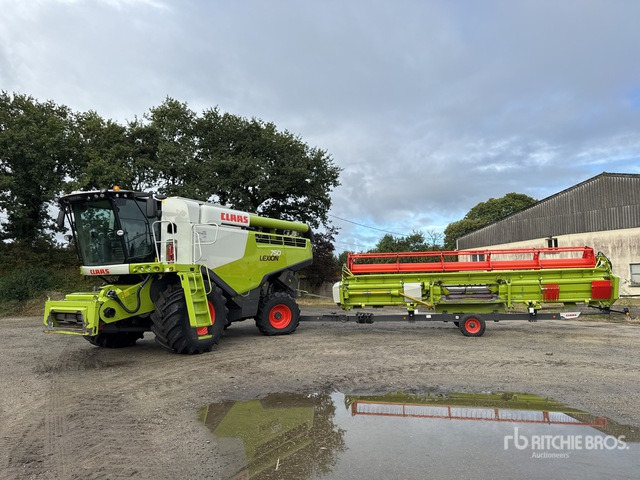 2018 Claas Lexion 750 Moissonneuse Batteuse Combine Harvester - Косилка-измельчитель/ Мульчер: фото 1 2018 Claas Lexion 750 Moissonneuse Batteuse Combine Harvester - Косилка-измельчитель/ Мульчер: фото 1