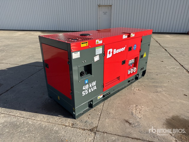 2025 Bauer GFS-40KW 50 kVA Skid-Mounted (Unused) Generator Set - Электрогенератор: фото 1 2025 Bauer GFS-40KW 50 kVA Skid-Mounted (Unused) Generator Set - Электрогенератор: фото 1