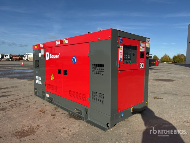 2025 Bauer GFS-50KW 62.5 kVA Skid-Mounted (Unused) Generator Set - Электрогенератор: фото 2 2025 Bauer GFS-50KW 62.5 kVA Skid-Mounted (Unused) Generator Set - Электрогенератор: фото 2