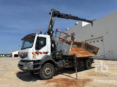 RENAULT KERAX 370 2007 Hiab 166E-3 HIPRO 6000 kg ... - Самосвал, Автоманипулятор: фото 2 RENAULT KERAX 370 2007 Hiab 166E-3 HIPRO 6000 kg ... - Самосвал, Автоманипулятор: фото 2