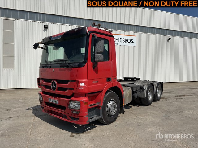 2010 Mercedes-Benz Actros 3351 V8 6x4 Tracteur Routier T/A Day Cab Truck Tractor - Тягач: фото 1 2010 Mercedes-Benz Actros 3351 V8 6x4 Tracteur Routier T/A Day Cab Truck Tractor - Тягач: фото 1