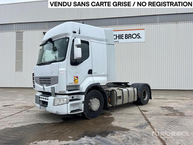 2011 Renault Premium 460DXi 4x2 Tracteur Routier Cabine Cou ... S/A Sleeper Truck Tractor - Тягач: фото 1 2011 Renault Premium 460DXi 4x2 Tracteur Routier Cabine Cou ... S/A Sleeper Truck Tractor - Тягач: фото 1