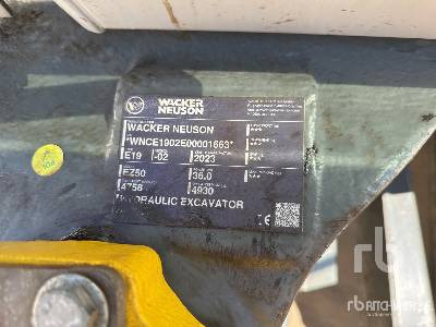 WACKER NEUSON EZ50 Mini-Pelle - Мини-экскаватор: фото 5 WACKER NEUSON EZ50 Mini-Pelle - Мини-экскаватор: фото 5