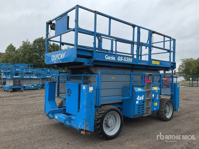 2007 Genie GS5390 4x4 Diesel Scissor Lift - Ножничный подъемник: фото 1 2007 Genie GS5390 4x4 Diesel Scissor Lift - Ножничный подъемник: фото 1