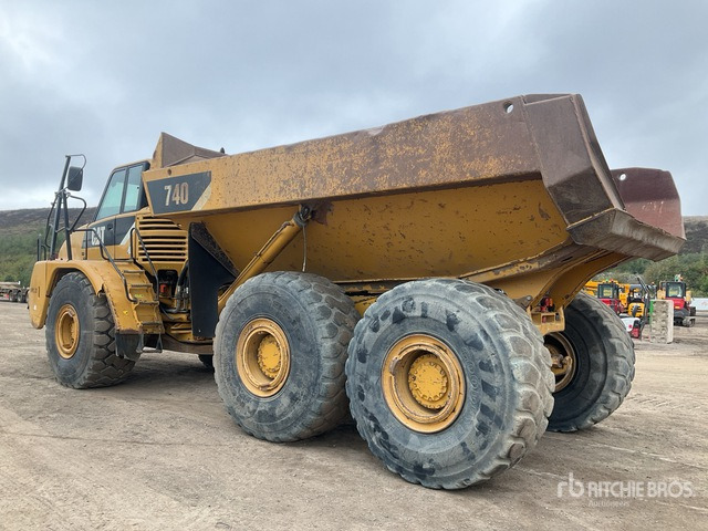 2010 Cat 740 (Inoperable) Articulated Dump Truck - Сочленённый самосвал: фото 4 2010 Cat 740 (Inoperable) Articulated Dump Truck - Сочленённый самосвал: фото 4