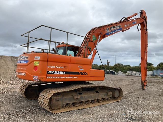 2011 Doosan DX225LC Long Reach Tracked Excavator - Гусеничный экскаватор: фото 4 2011 Doosan DX225LC Long Reach Tracked Excavator - Гусеничный экскаватор: фото 4