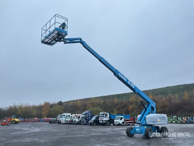 2014 Genie S-65 4WD Diesel Telescopic Boom Lift - Телескопический подъемник: фото 2 2014 Genie S-65 4WD Diesel Telescopic Boom Lift - Телескопический подъемник: фото 2