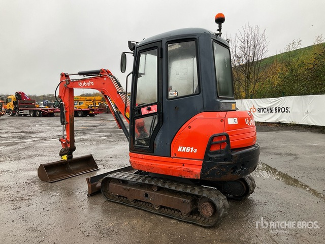 2015 Kubota KX61-3 - Мини-экскаватор: фото 3 2015 Kubota KX61-3 - Мини-экскаватор: фото 3