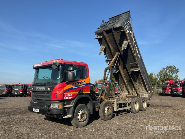 2016 Scania P410 8x4 Twin-Steer Tri/A Dump Truck - Самосвал: фото 2 2016 Scania P410 8x4 Twin-Steer Tri/A Dump Truck - Самосвал: фото 2
