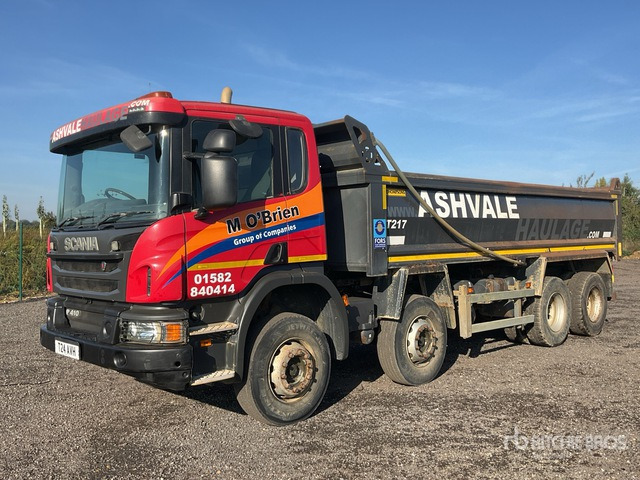 2016 Scania P410 8x4 Twin-Steer Tri/A Dump Truck - Самосвал: фото 2 2016 Scania P410 8x4 Twin-Steer Tri/A Dump Truck - Самосвал: фото 2