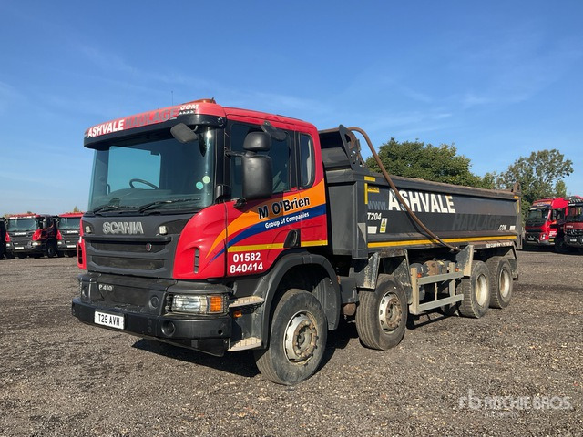 2016 Scania P410 8x4 Twin-Steer Tri/A Dump Truck - Самосвал: фото 4 2016 Scania P410 8x4 Twin-Steer Tri/A Dump Truck - Самосвал: фото 4