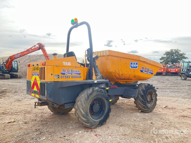 2016 Terex TA6S 6 ton 4x4 Swivel Dumper - Внедорожный самосвал: фото 3 2016 Terex TA6S 6 ton 4x4 Swivel Dumper - Внедорожный самосвал: фото 3