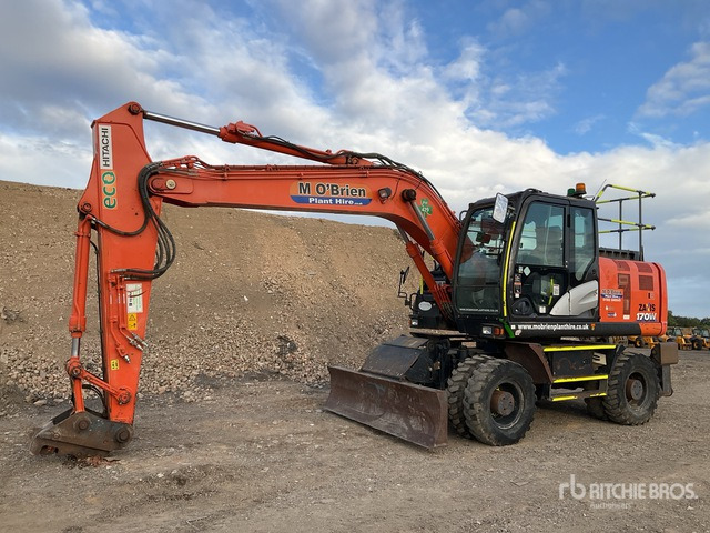 2017 Hitachi ZX170W-6 Highway Wheeled Excavator - Колёсный экскаватор: фото 2 2017 Hitachi ZX170W-6 Highway Wheeled Excavator - Колёсный экскаватор: фото 2
