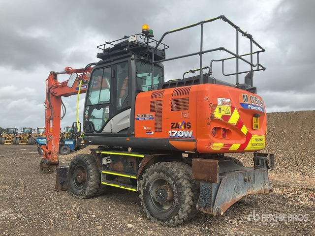 2017 Hitachi ZX170W-6 Wheel Excavator - Колёсный экскаватор: фото 3 2017 Hitachi ZX170W-6 Wheel Excavator - Колёсный экскаватор: фото 3