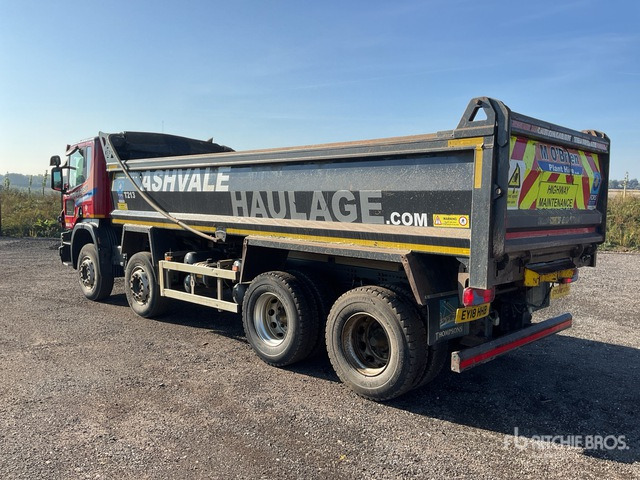 2018 Scania P410 8x4 Twin-Steer Tri/A Dump Truck - Самосвал: фото 3 2018 Scania P410 8x4 Twin-Steer Tri/A Dump Truck - Самосвал: фото 3