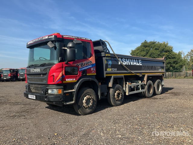 2018 Scania P410 8x4 Twin-Steer Tri/A Dump Truck - Самосвал: фото 3 2018 Scania P410 8x4 Twin-Steer Tri/A Dump Truck - Самосвал: фото 3