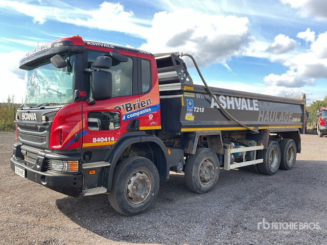 2018 Scania P410 8x4 Twin-Steer Tri/A Dump Truck - Самосвал: фото 2 2018 Scania P410 8x4 Twin-Steer Tri/A Dump Truck - Самосвал: фото 2