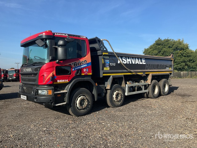 2018 Scania P410 8x4 Twin-Steer Tri/A Dump Truck - Самосвал: фото 3 2018 Scania P410 8x4 Twin-Steer Tri/A Dump Truck - Самосвал: фото 3