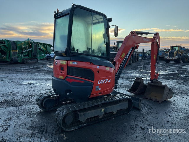 2019 Kubota U27-4 Mini Excavator: <6.6t - Мини-экскаватор: фото 3 2019 Kubota U27-4 Mini Excavator: <6.6t - Мини-экскаватор: фото 3