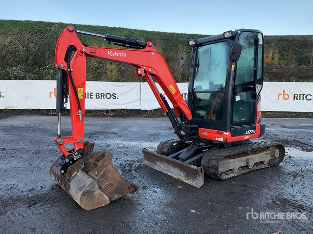 2019 Kubota U27-4 Mini Excavator: <6.6t - Мини-экскаватор: фото 1 2019 Kubota U27-4 Mini Excavator: <6.6t - Мини-экскаватор: фото 1