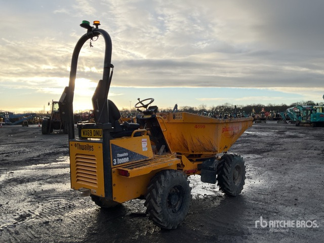 2019 Thwaites 3T 3 ton 4x4 Swivel Dumper - Внедорожный самосвал: фото 3 2019 Thwaites 3T 3 ton 4x4 Swivel Dumper - Внедорожный самосвал: фото 3