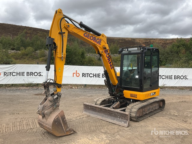 Мини-экскаватор 2020 JCB 57C-1 Mini Excavator:  &lt;6.6t: фото 1
